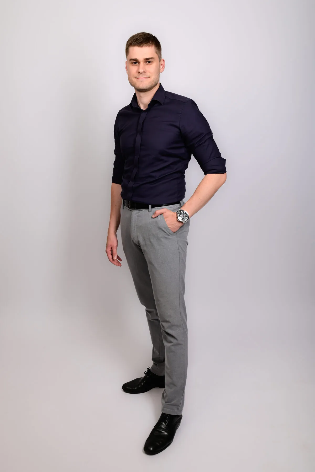 Lukas Westphal bei der Arbeit